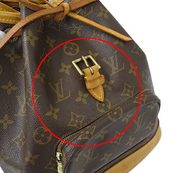 LOUIS VUITTON Brown Monogram Backpack - Picture 8 of 15